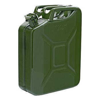 Канистра для ГСМ, металлическая, 20 литров 53145
