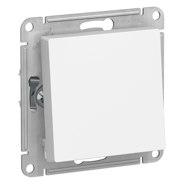 ATN000161 Механизм 1кл переключателя Белый