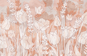 Картина Весна пришла 110х70