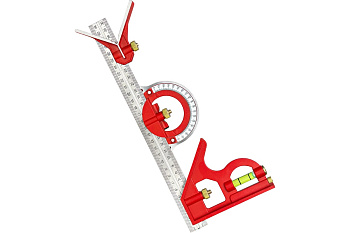 Угломер комбинированная "VERTEXTOOLS PROFI" 300мм 3046-22