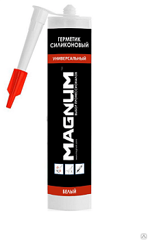 Герметик силикон универ.бесцв.280 мл MAGNUM41508