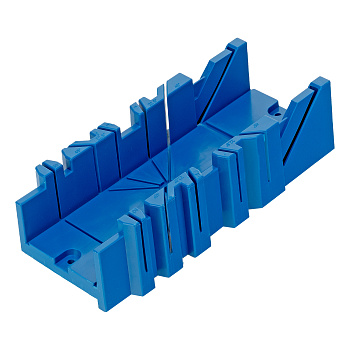 Стусло пластиковое "Сибртех" 300х90мм, 6 углов для запила 22576