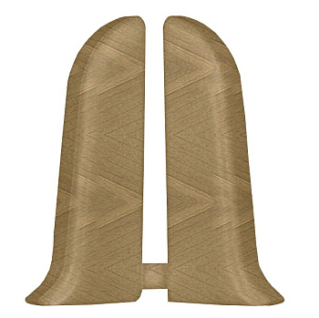 Торцевые (пара) для плинтуса К55 "Идеал Комфорт" 241 / Вишня