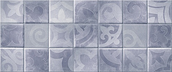 Облицовочная плитка Folk blue wall 02 250х600 (1-й сорт)