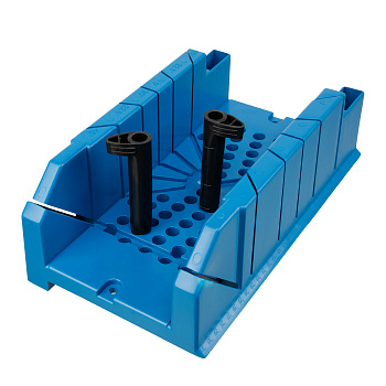 Стусло пластиковое "Сибртех" 310х120мм, 6 углов для запила 22574