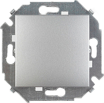 Переключатель 1-кл алюминий Simon 15 1591201-033