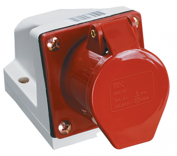 Розетка ССИ-115 16A/380B/3p+E+N-стационарная EKF ps-115-16-380