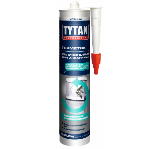 Герметик Tytan силиконовый для аквариумов и стекла бесцв.310мл 64233