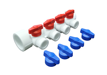 Коллектор Valfex белый (40*20*2) 101134002