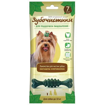 Зубочистики Мятные д/ мелк пород .соб/с хлорофил. 60 гр ЧЗ