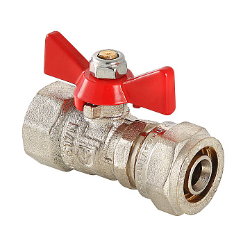 Кран шаровый под обжим 16*1/2" ВР Valtec (VT.342.N.1604)