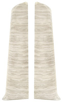 Дуб латте / Торцевой для плинтуса 85мм "Идеал Деконика"