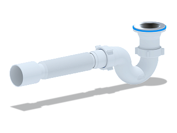 Сифон для душ. поддона без перелива Е115 АНИ 1 1/2" *40