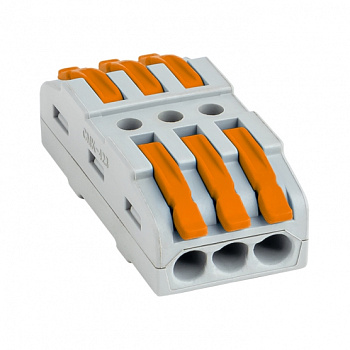 СМК  Проходная 3 полюса 0,08-4мм2 222-423 EKF PROxima plc-smk-423 (1/25)