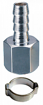 Разъемное соединение Fubag переходник 1/4"F на елочку 10мм 180252