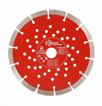 Диск алмазный SEGMENT Grand hot press Ø180х22мм Trio Diamond GUS724