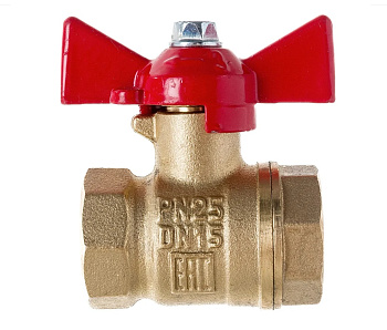 Кран шар. бабочка 3/4" ВН/ВН OPTIMA VALFEX 11Б27фт1М (96/24) (VF.217.L0B1.034)