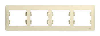 GSL000204 Рамка 4-я бежевая SE