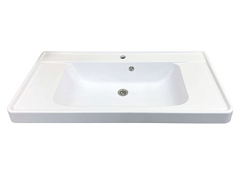 100 Умывальник "Виктория 1000" с сифоном