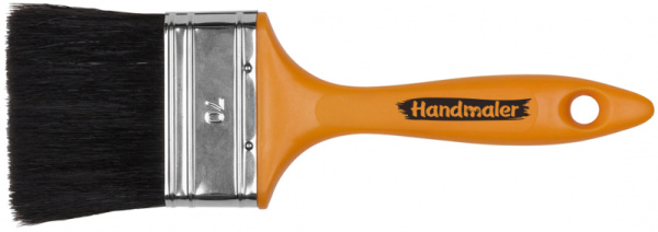 Кисть плоская ,черная смешанная.щетина 30мм 1003-30