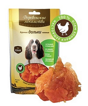 Куриные дольки нежные "Деревенские лак-ва", 90 гр ЧЗ