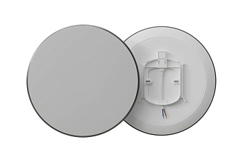 APEYRON св-к декоративный IP54 SPA 20W(1600lm) 4000K 4K круг d250x30 серебр 18-143