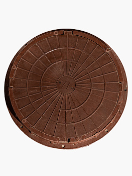 Люк круглый Тип Л Ø740мм H60 Красный (15кН)