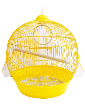 №1 Клетка для птиц, 39*45, круглая, укомплектованная, 1*10