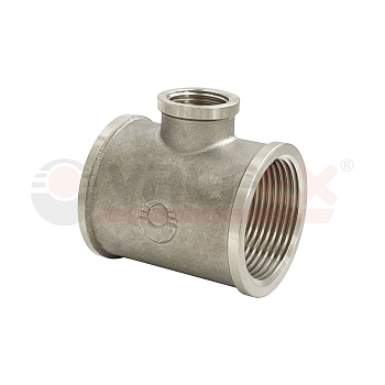 Тройник НИКЕЛ. переходной VALFEX ВР 3/4"х1/2"х3/4" (60/10) (VF.750.N.034.012.034)