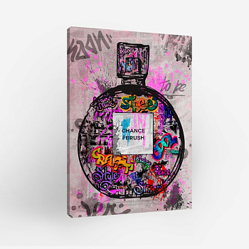 Картина XXL Современное граффити 190х140