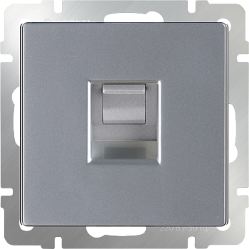 Розетка комп WL06-RJ45 Серебряный WERKEL a029834
