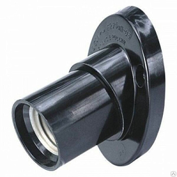 Патрон электрический Е27 настенный карболитовый ФП-02 IN HOME