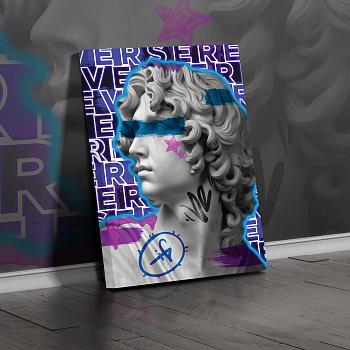 Картина "Статуя 2" 50х70