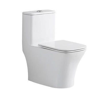 Унитаз-моноблок ORAX с крышкой Soft-close БЕЗОБОДКОВЫЙ