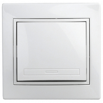 Выключатель 1кл с/у 10А Белый в сборе INTRO PLANO ЭРА 1-101-01 Б0053721