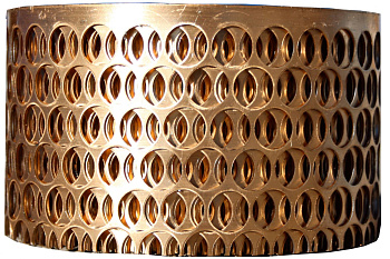 Высечка (просечка) биметалл (толщина 1мм) 13см х 15м