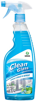 GraSS Clean Glass Блеск д/стекол и зеркал Голубая лагуна 600мл 125247