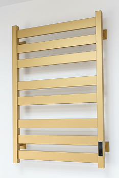 Полотенцесушитель 80/50 STEP V электрический (универсальный) Матовое золото