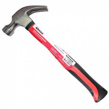 Молоток-гвоздодер DERZHI 450г  8802-045
