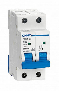 Автоматич. выкл. NB1-63 2P 40A 6кА CHINT 179665