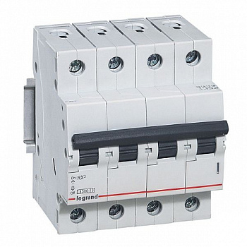 Автоматич. выключатель RX3 4п 25А 4.5кА Legrand 419743
