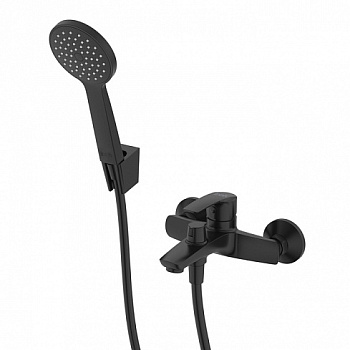 *Смеситель для ванны  черный Ray, RAYBL02i02  IDDIS