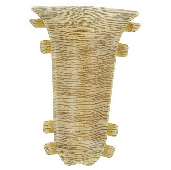 Внутренний угол для плинтуса К55 "Идеал Комфорт" 311 / Карагач