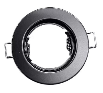 Свет-к точ. GU5.3 LE MR 224-3 (80x70x26); Цв:Черный матовый (1/10/100)