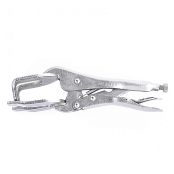 Зажим ручной двойной "Сибртех" точечная фиксация 225мм 18429