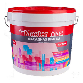 Краска фасадная акриловая MASTERMAX FASADE 12кг