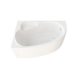 Комплект Ванна  Кайли 150-правая на каркасе с фронтальной панелью