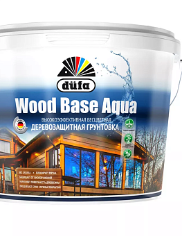 Грунт для дерева и OSB смолоблокирующий Dufa Wood Base AQUA 1 л.
