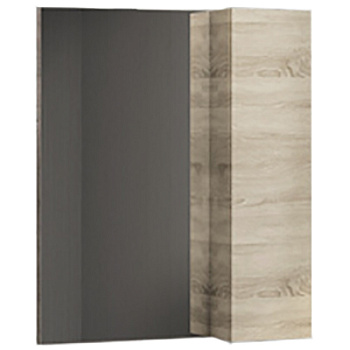 COMFORTY.Зеркало-шкаф Тромсе-60 дуб сонома 