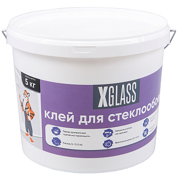 Клей акриловый X-Glass 5 кг